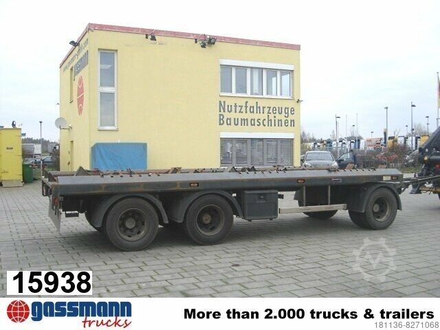 Hooklift trailer SKELMSK ASM PA24, 2x Anh. f. Absetzcontainer