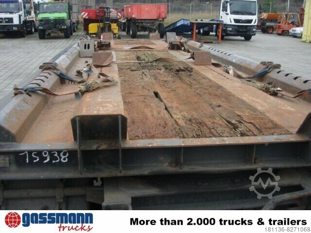 Hooklift trailer SKELMSK ASM PA24, 2x Anh. f. Absetzcontainer