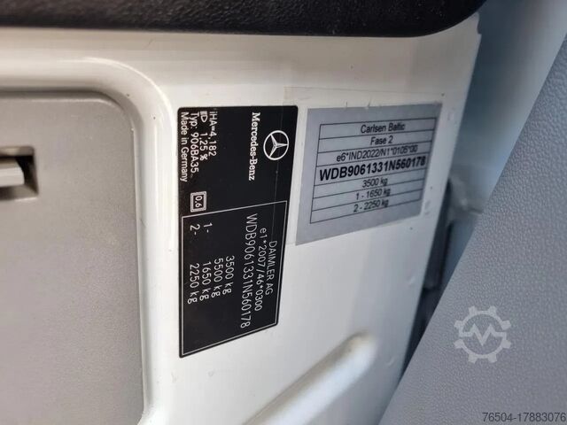 Refrigerated/freezer transport (closed box) Mercedes-Benz Sprinter 313 CDI/ Eis/ Ice/-40/ 5+5 Turen/ Carl...