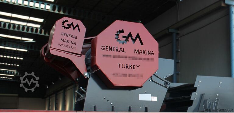 60 - 225 TpH Capacity Jaw Crusher General Makina GPJ 90