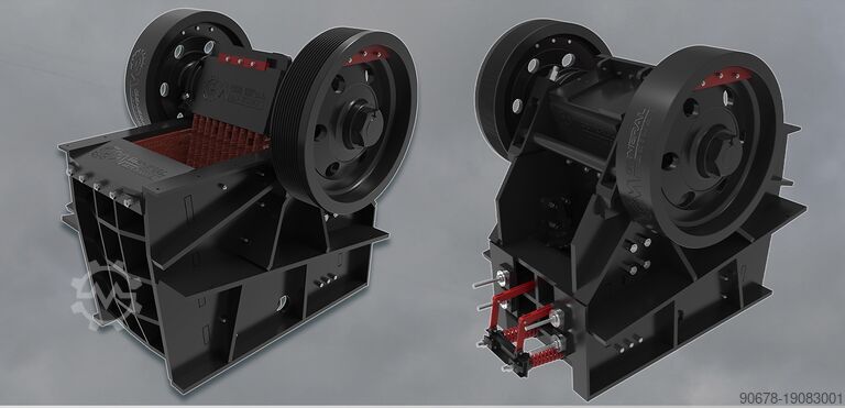 Backenbrecher mit einer Kapazität von 60 bis 225 TpH General Makina GPJ 90