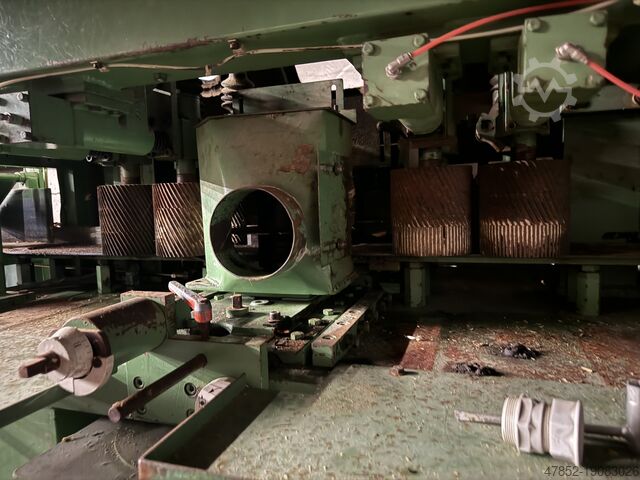 Double-shaft circular saw cross-cut saw Grimme Kreuzholzsäge DW-V2-H2-200/200