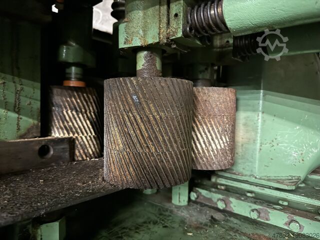 Double-shaft circular saw cross-cut saw Grimme Kreuzholzsäge DW-V2-H2-200/200