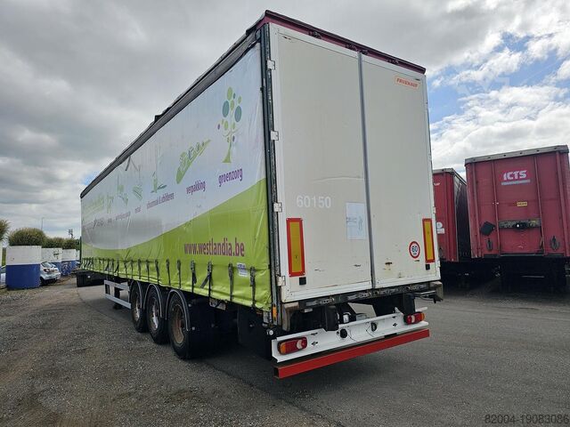 2002 FREUHAUF 3 ACHSEN CURTAINSIDER | BPW ACHSEN FREUHAUF 3 AXLE CURTAINSIDER | BPW AXLES