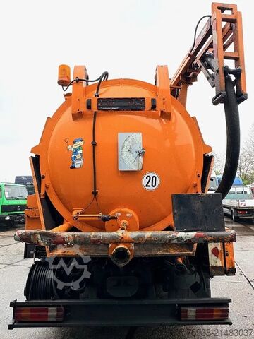 Suction vehicle Mercedes-Benz Actros 2543 L 6x2 WITH 15,5 M3 MULLER F155EGH V...