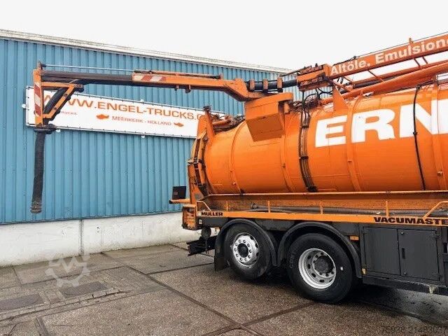 Suction vehicle Mercedes-Benz Actros 2543 L 6x2 WITH 15,5 M3 MULLER F155EGH V...