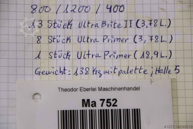 Floor cleaner floor preparation agent Multi Clean Ultra Brite II Ultra Primer