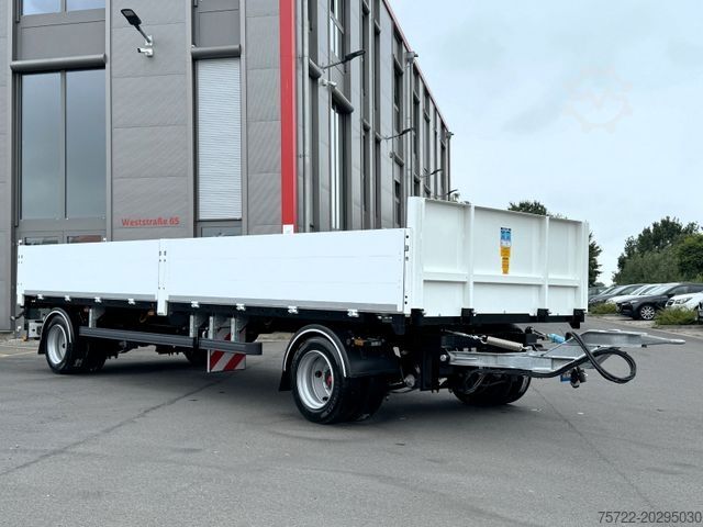 Anhänger mit offener Pritsche PAVIC BPA 18 64ZC Drehschemel Containerpritsche NEU