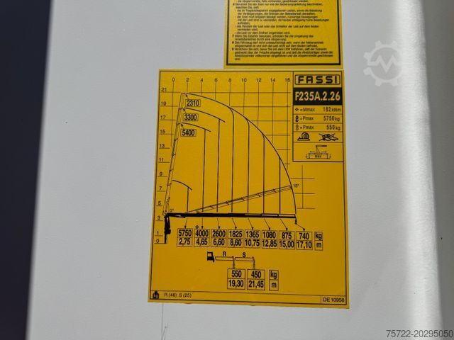 Sonstige MAN TGS 28.440 6x4-4 2-Seitenkipper mit Fassi F235