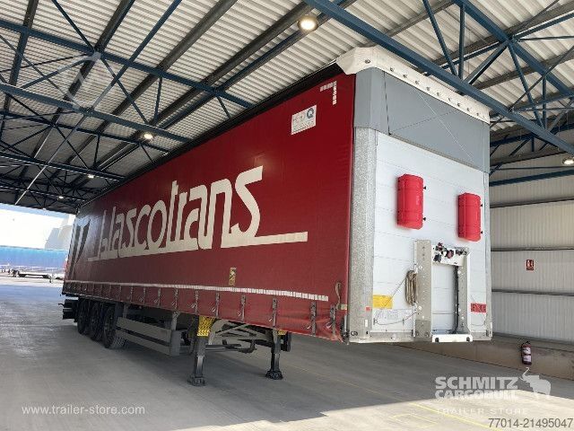 Open semitrailer with tarp Schmitz Cargobull Curtainsider Standard
