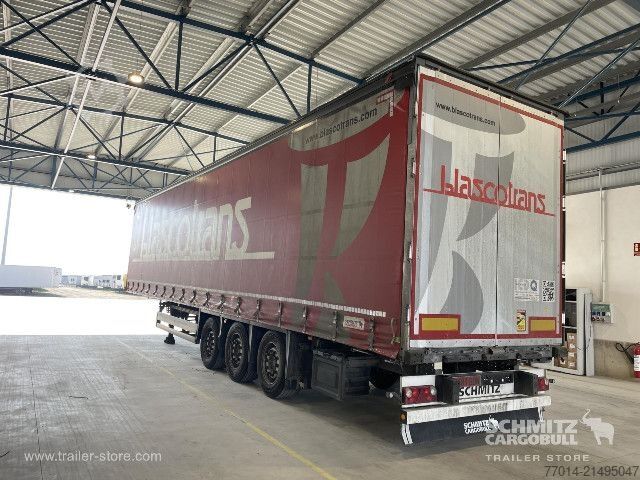 Open semitrailer with tarp Schmitz Cargobull Curtainsider Standard