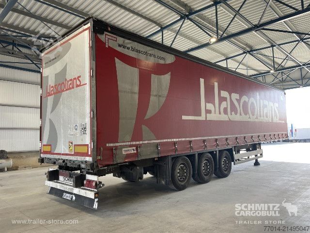 Open semitrailer with tarp Schmitz Cargobull Curtainsider Standard