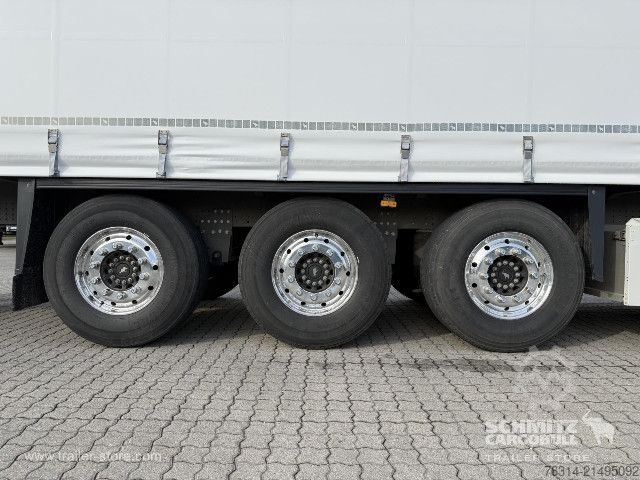 Open semitrailer with tarp Schmitz Cargobull Curtainsider Standard Getränke