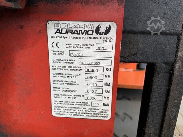 Kartonklammer Bolzoni KS08CF5A