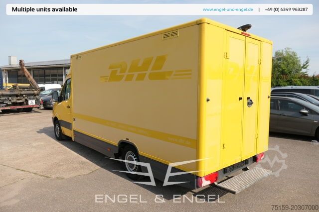 Box van mercedes-benz SPRINTER 310 CDI MAXI EURO-5 KOFFER REGALE KAMERA DURCHGANG