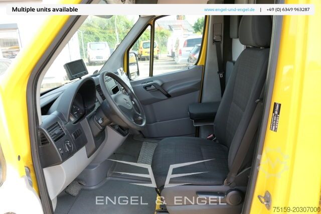 Box van mercedes-benz SPRINTER 310 CDI MAXI EURO-5 KOFFER REGALE KAMERA DURCHGANG