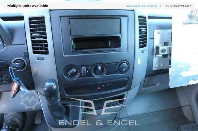 Box van mercedes-benz SPRINTER 310 CDI MAXI EURO-5 KOFFER REGALE KAMERA DURCHGANG