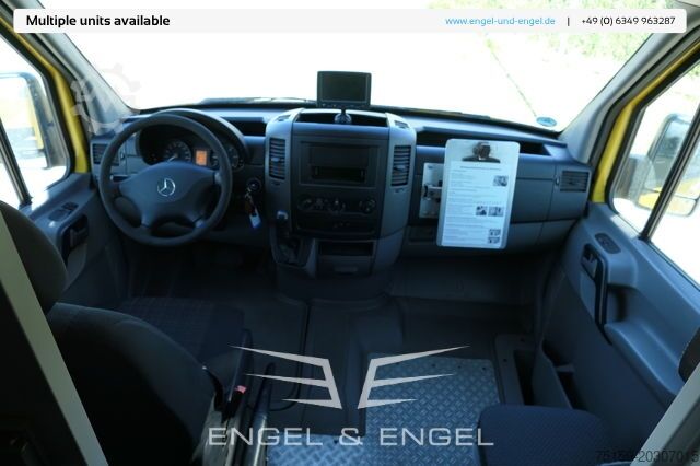Box van mercedes-benz SPRINTER 310 CDI MAXI EURO-5 KOFFER REGALE KAMERA DURCHGANG