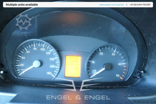 Box van mercedes-benz SPRINTER 310 CDI MAXI EURO-5 KOFFER REGALE KAMERA DURCHGANG