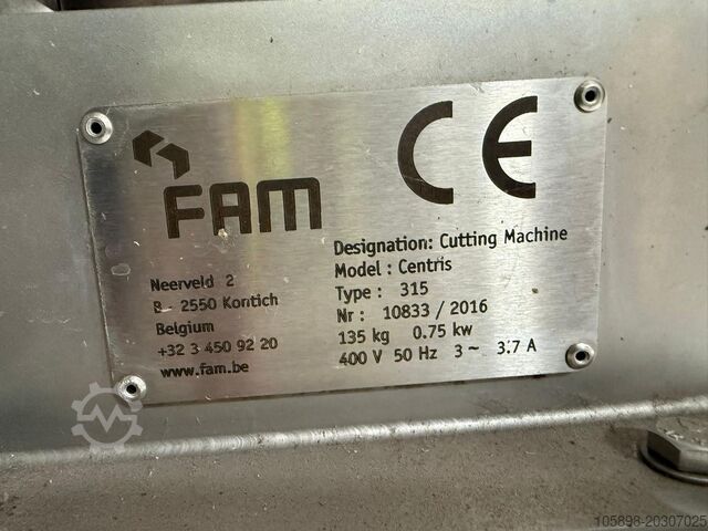 Schneidemaschine / Schredder FAM Centris 315