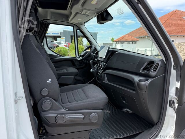 Transporter mit Pritsche & Plane IVECO Daily 35S18HA8 Pritsche Plane AHK Tacho BackSlee