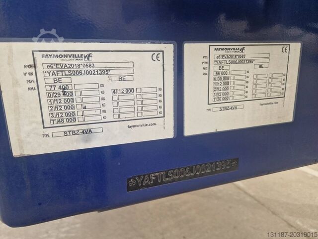Low loader Faymonville STBZ-4VA (Vesseldeck)