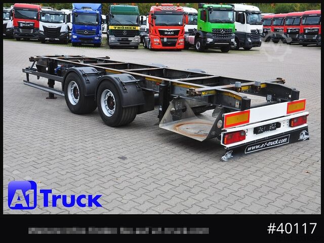 Special purpose truck SCHMITZ tandem, verzinkt, oben oder unten gekuppelt, verstellbar