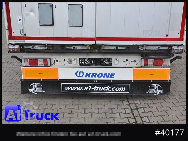 Open semitrailer with tarp KRONE SD, Mega, neue Plane, Code XL, 1 Vorbesitzer
