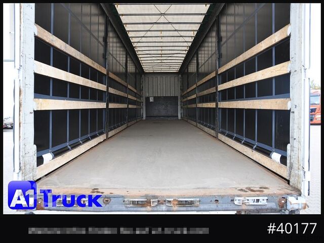 Open semitrailer with tarp KRONE SD, Mega, neue Plane, Code XL, 1 Vorbesitzer
