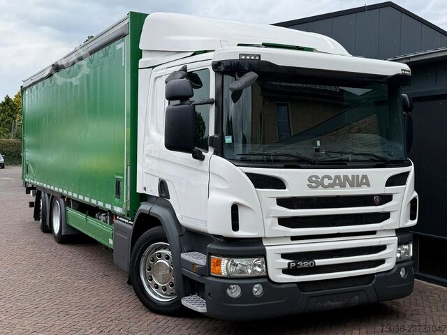 Schiebeplane Scania P320 Schuifzeil 735x245x215 Steering Axle Navi ...