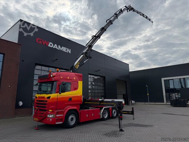 Schwerlast Scania R450 6x2 Palfinger PK 53002+Fly jib,winch Euro6