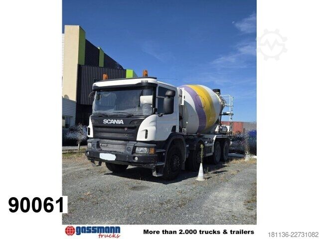 Mobile Betonmischanlage Scania Scania P 410 8x4, Liebherr Mischer 905 9 cbm