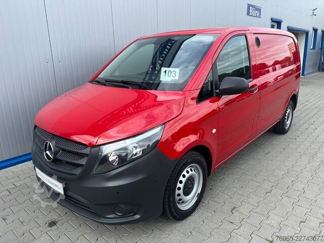 Kastenwagen MERCEDES-BENZ Vito 110 KOMPAKT KLIMA TEMPOMAT 2-SITZE SCHRÄNKE