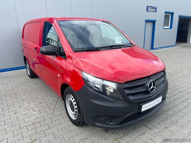 Kastenwagen MERCEDES-BENZ Vito 110 KOMPAKT KLIMA TEMPOMAT 2-SITZE SCHRÄNKE