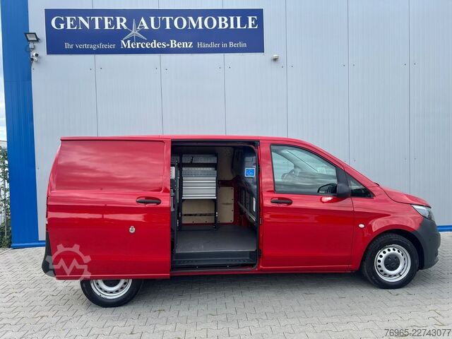 Kastenwagen MERCEDES-BENZ Vito 110 KOMPAKT KLIMA TEMPOMAT 2-SITZE SCHRÄNKE