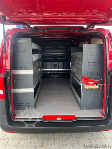 Kastenwagen MERCEDES-BENZ Vito 110 KOMPAKT KLIMA TEMPOMAT 2-SITZE SCHRÄNKE