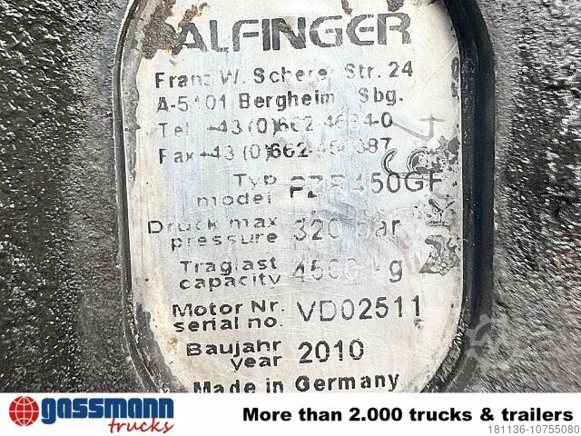 Autokran Palfinger 401-02, Palfinger, Kinshofer