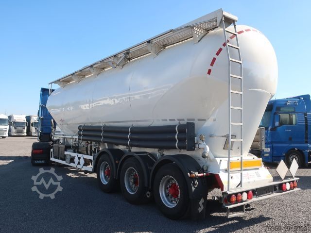 Silo semitrailer Spitzer SF 2748/3 P 4 Kammer liegend Silo 48m³