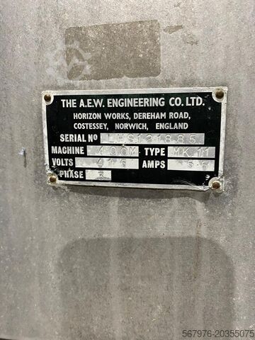 AEW 400M MK 11 Bandsaw AEW Engineering Co Ltd 400M MK 11 Bandsaw