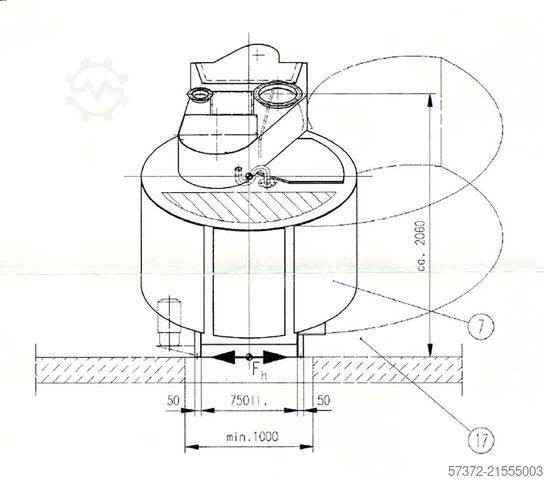 Mischer Eirich R15/ RV 15