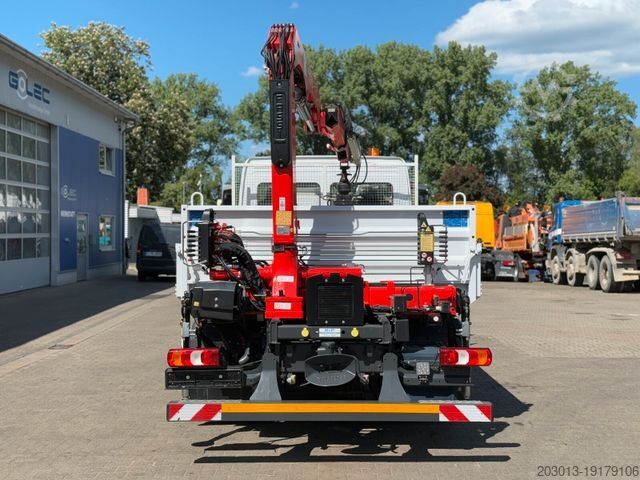 Transporter mit Kipper MERCEDES-BENZ ATEGO 818 4x2 Euro 6 Kipper Kran FASSI F65B.0.22