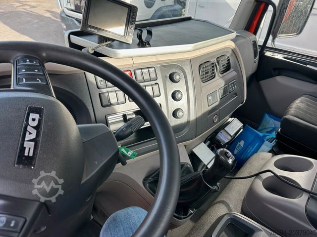 Autokran DAF LF 180 Abrollkipper SCHROTTGREIFER KRAN FUNK AHK