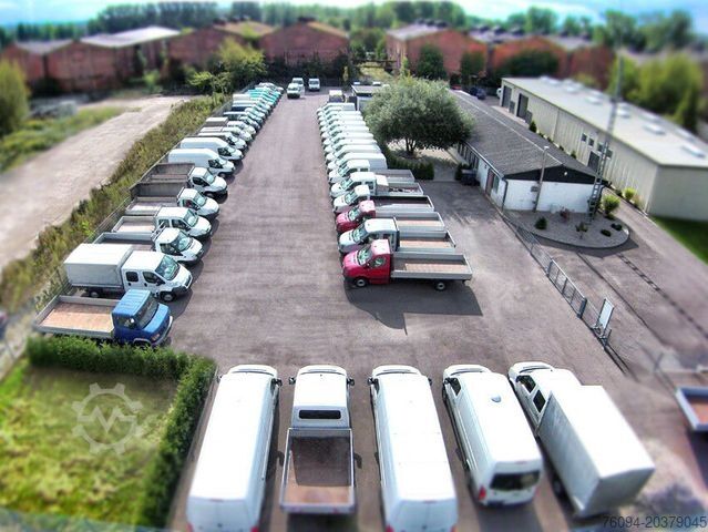 Autokran DAF LF 180 Abrollkipper SCHROTTGREIFER KRAN FUNK AHK