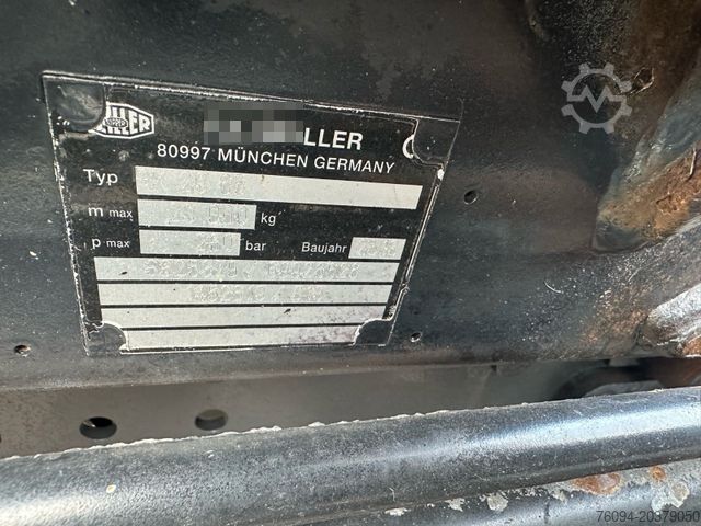 Abrollkipper MAN TGS 26.400 6x2 Abrollkipper KRAN FUNK lift/lenk