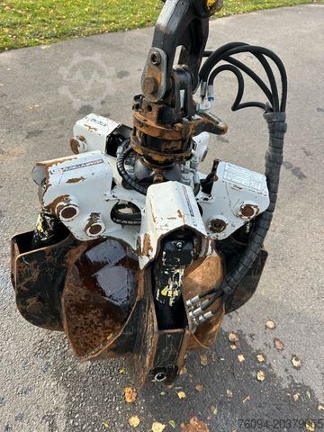 Abrollkipper DAF LF 180 Abrollkipper SCHROTTGREIFER KRAN FUNK AHK