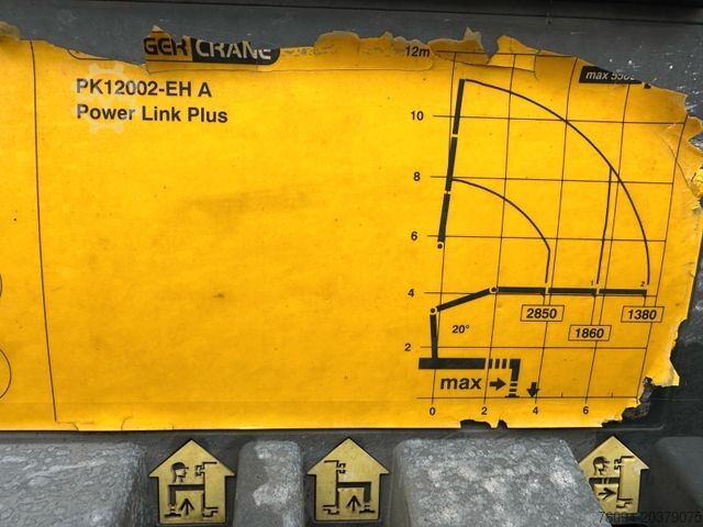 Truck mounted crane MAN TGS 26.400 6x2 Abrollkipper KRAN FUNK lift/lenk