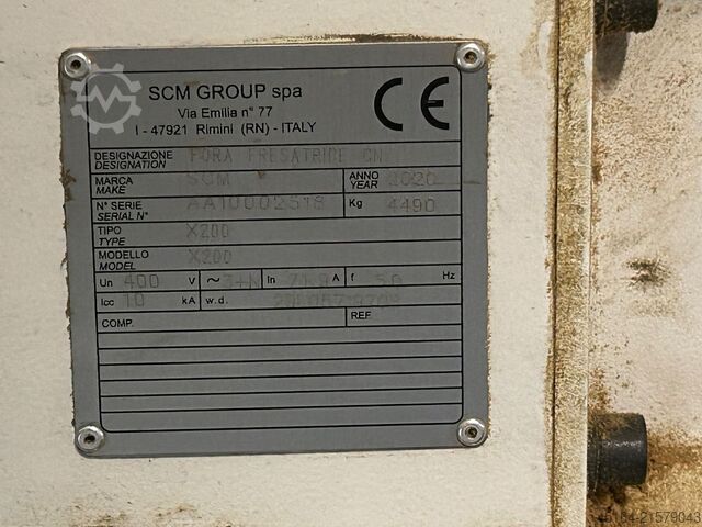CNC Bearbeitungszentrum SCM Morbidelli X200