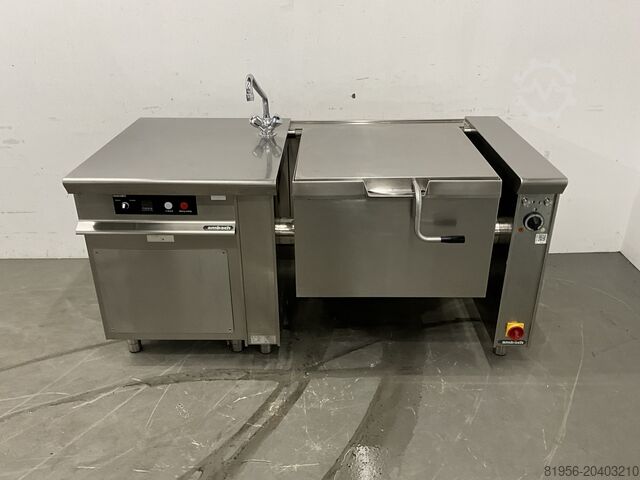 Electronically tiltable roasting pan Ambach EKB/120II