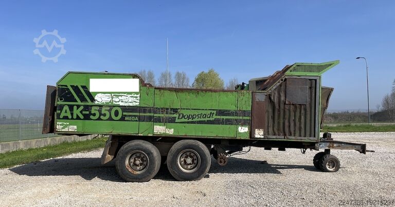 Shredder AK 550 Doppstadt - Used Doppstadt AK 550