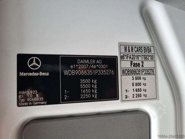 Lieferwagen Doppelkabine Mercedes-Benz Sprinter 314 CDI Maxi Dubbele cabine Doka 6 Zit...